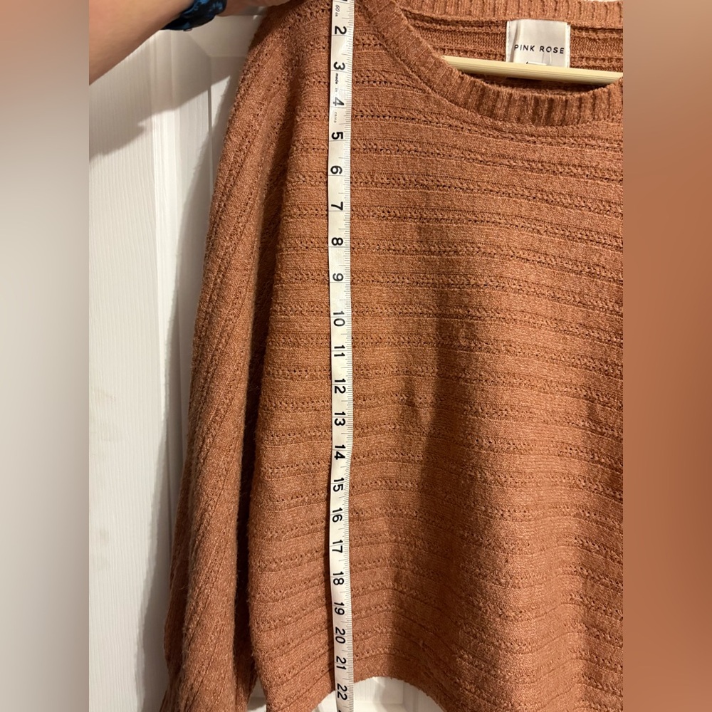 Cozy‎ Rust Sweater - Picture 6 of 6